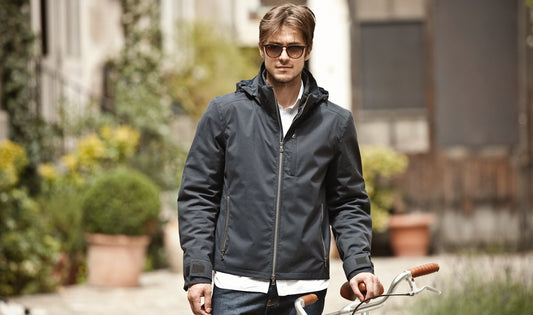 Blouson moto été étanche, protections SAS TEC