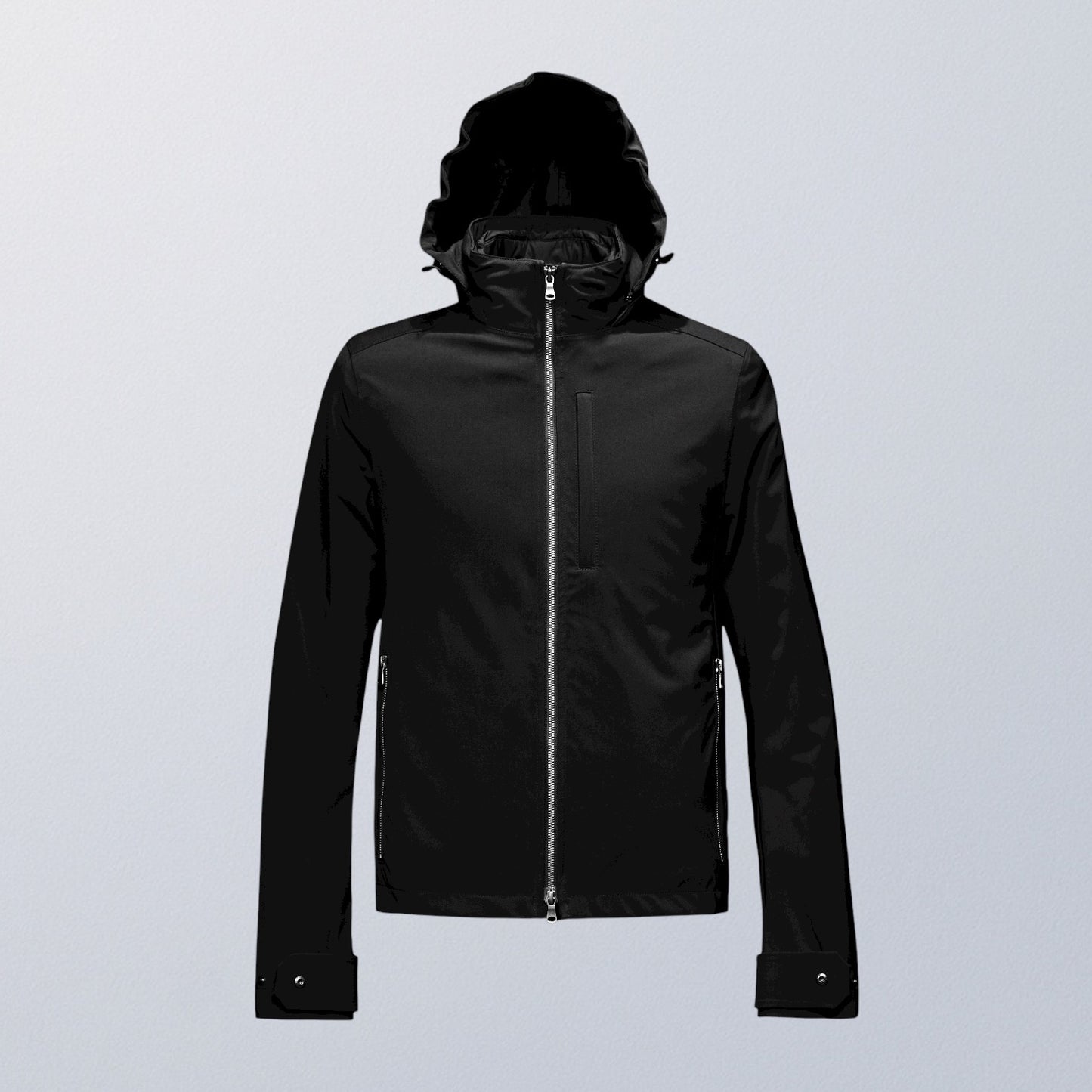 Blouson moto noir V4 VEST PARIS protections SAS TEC