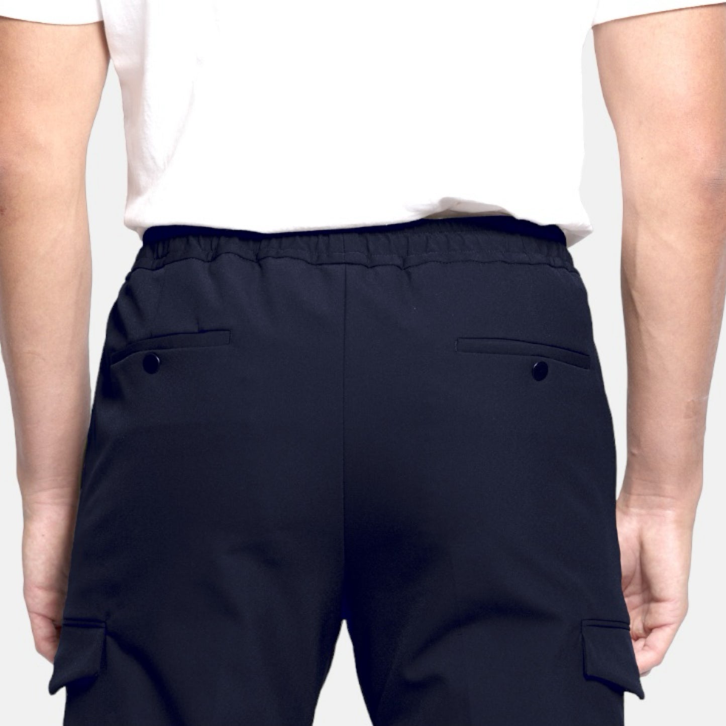 Pantalon Xplora VEST PARIS de dos : matière technique respirante