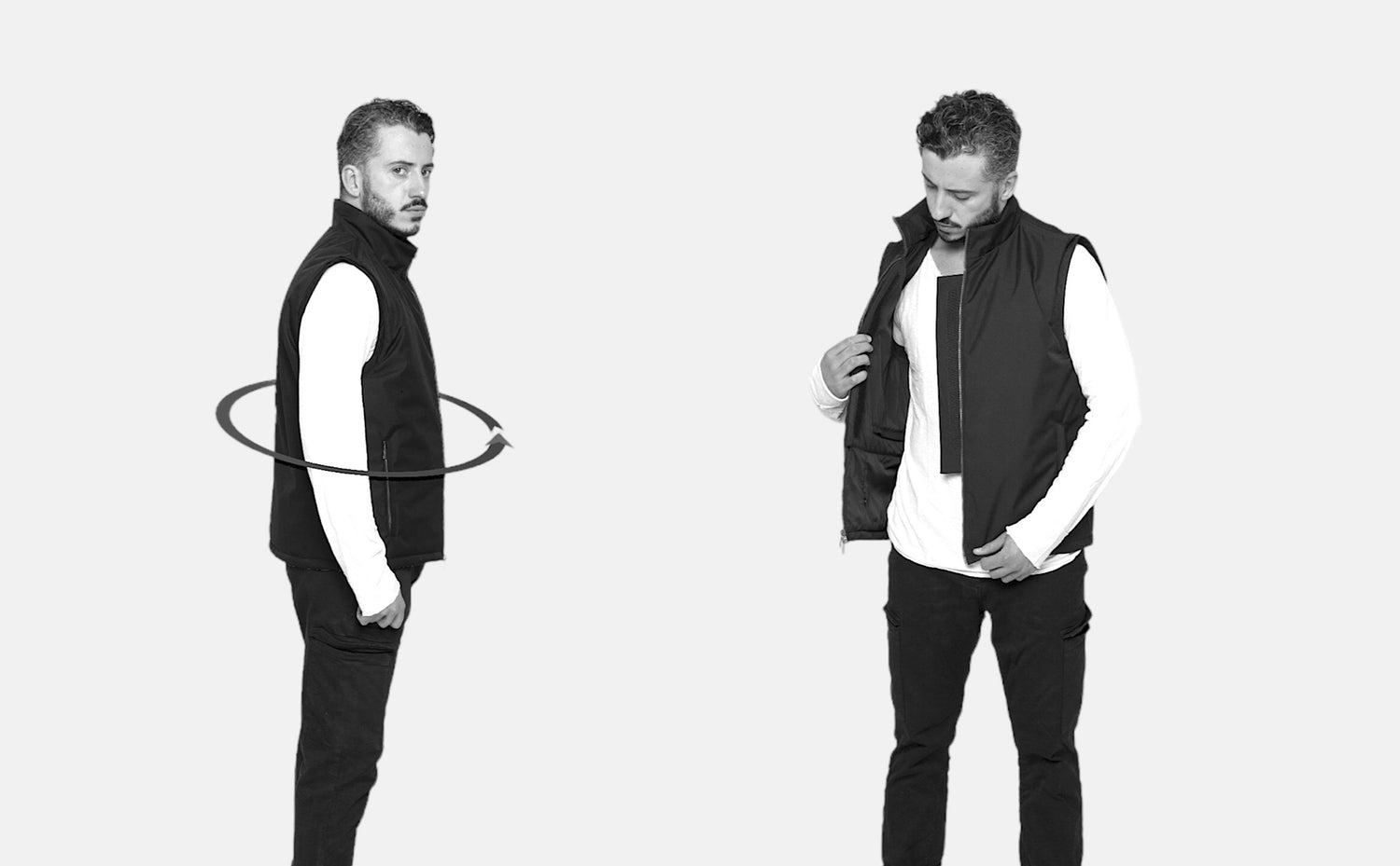 veste anti-couteau élégante