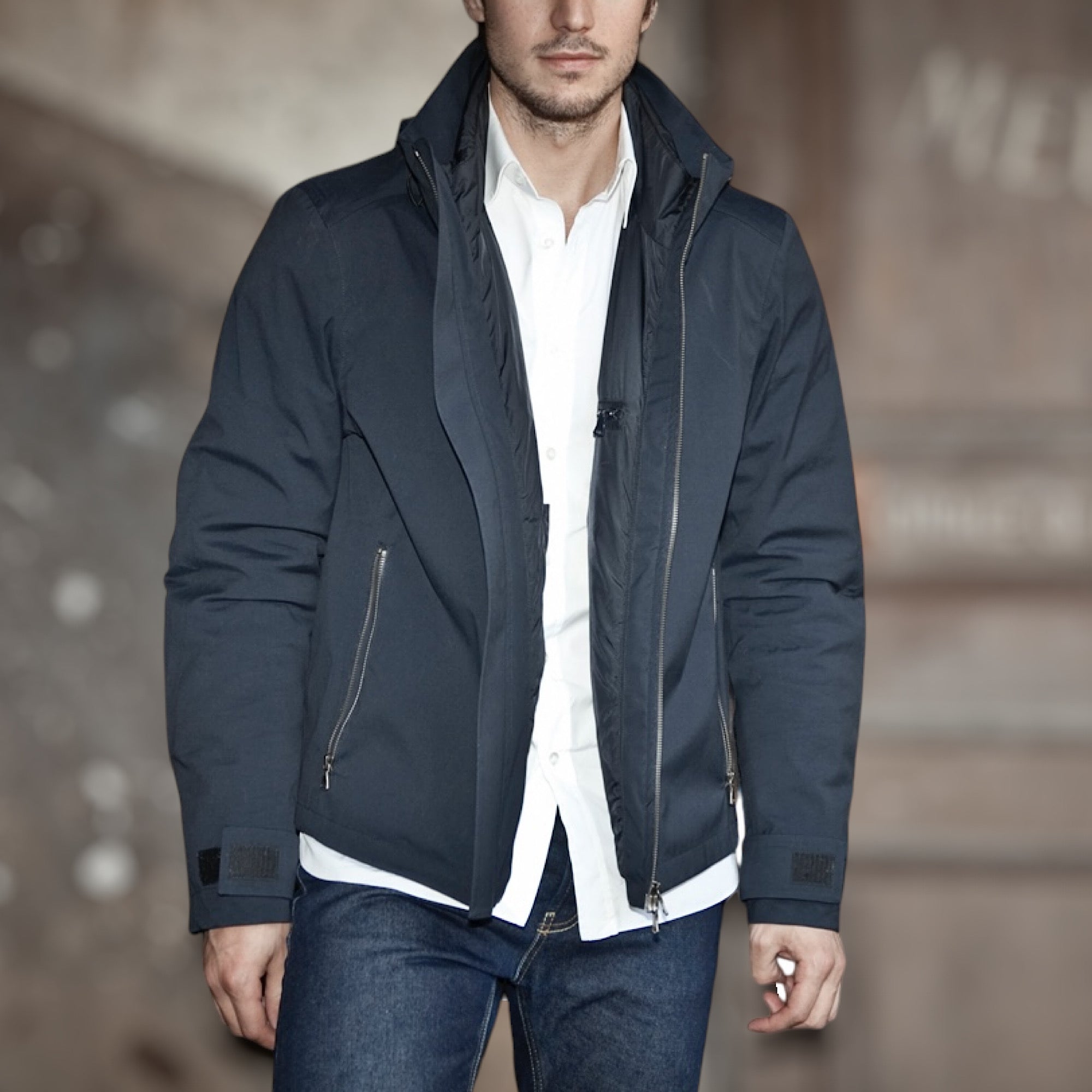 blouson moto urbain