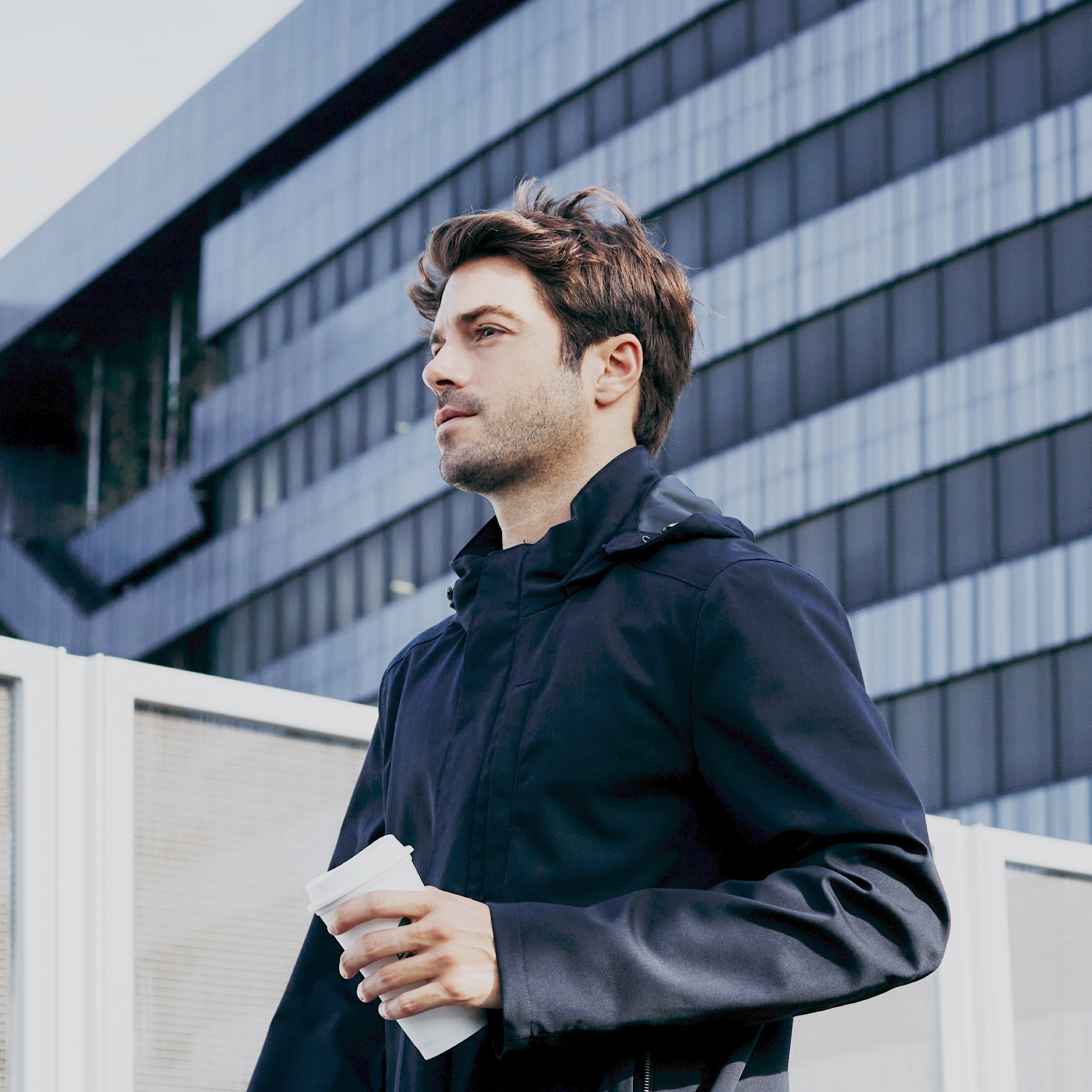 veste de protection moto imperméable chaude élégante et haut de gamme avec protections homologuée CE VEST PARIS