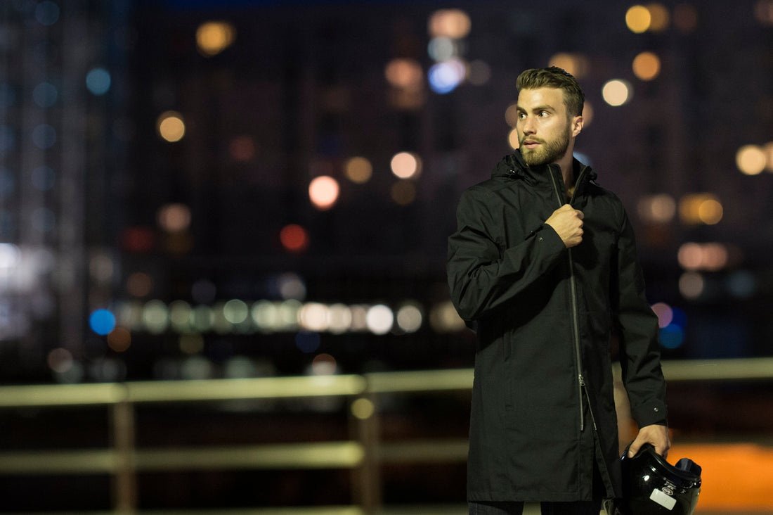 veste technique moto urbaine VEST PARIS