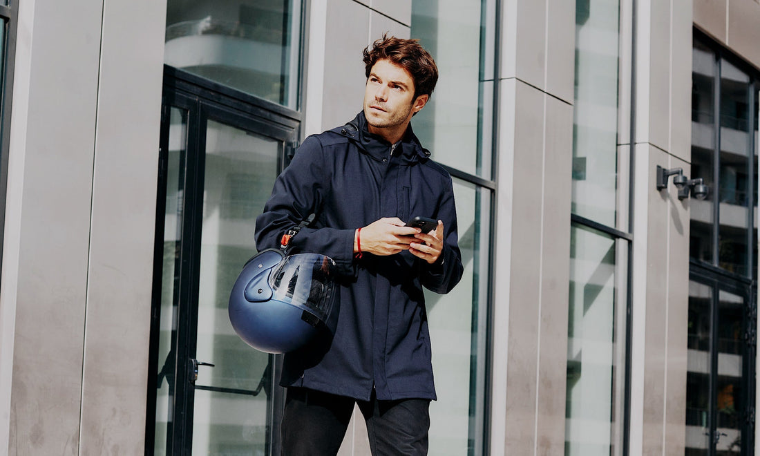 veste moto costume imperméable VEST PARIS