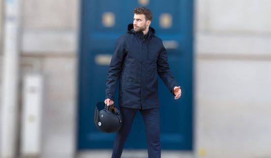 blouson moto été élégant et ventilé 