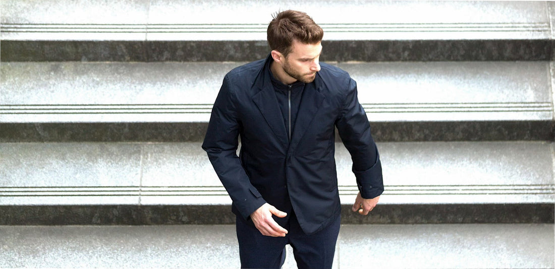 elegant waterproof technical garment
