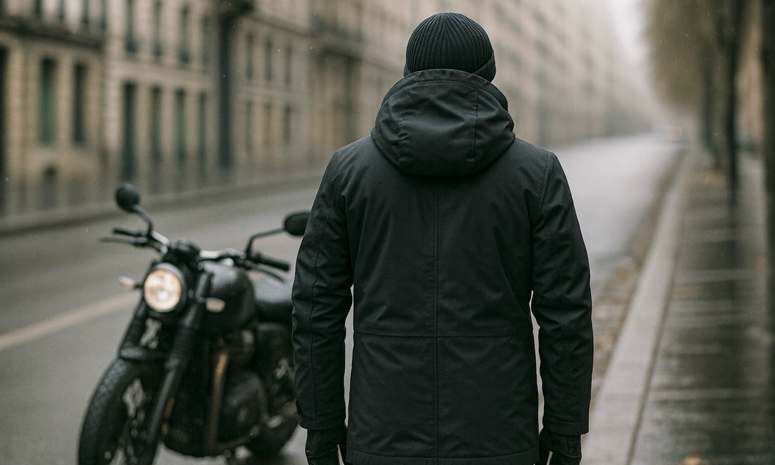 veste moto imperméable chaude élégante VEST PARIS