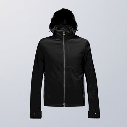 Blouson moto noir V4 VEST PARIS protections SAS TEC