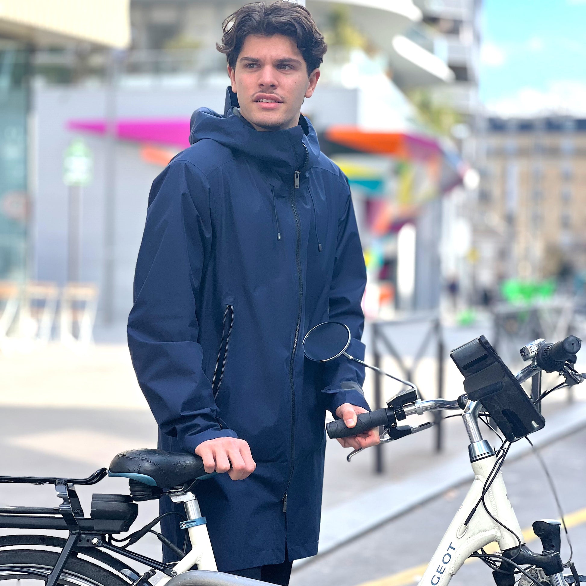 Veste technique imperméable vélo