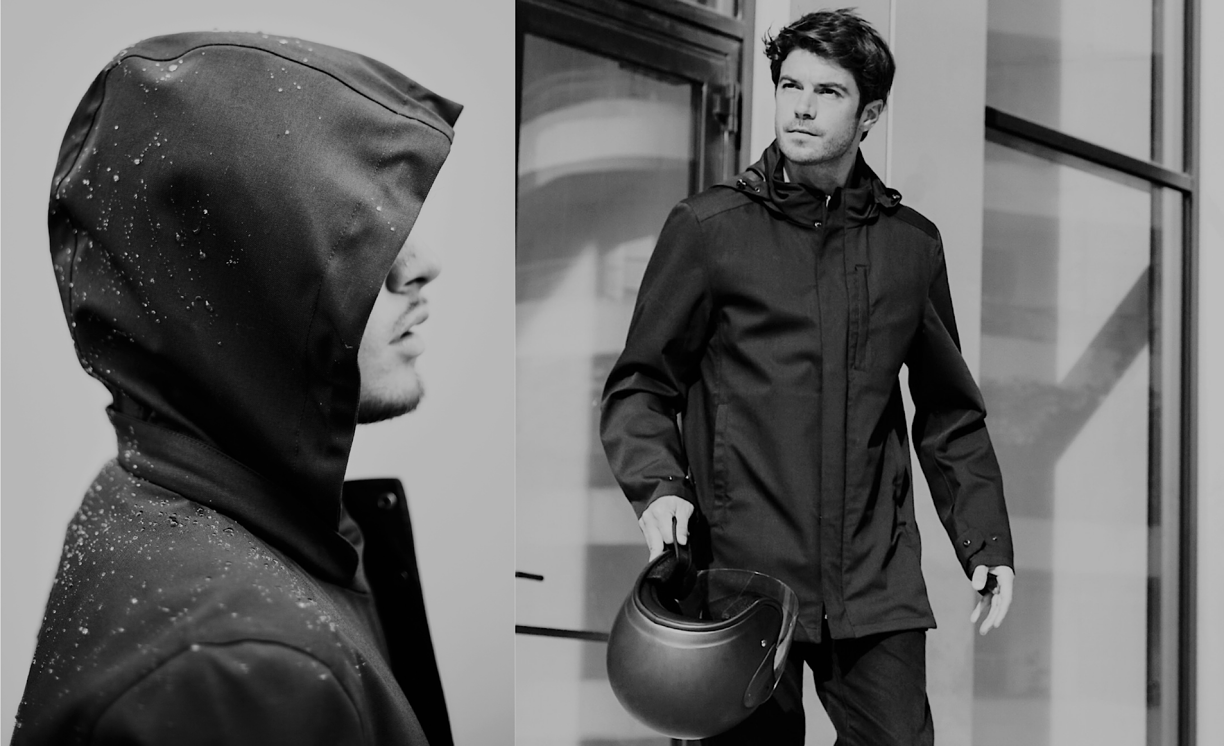 Veste technique élégante imperméable