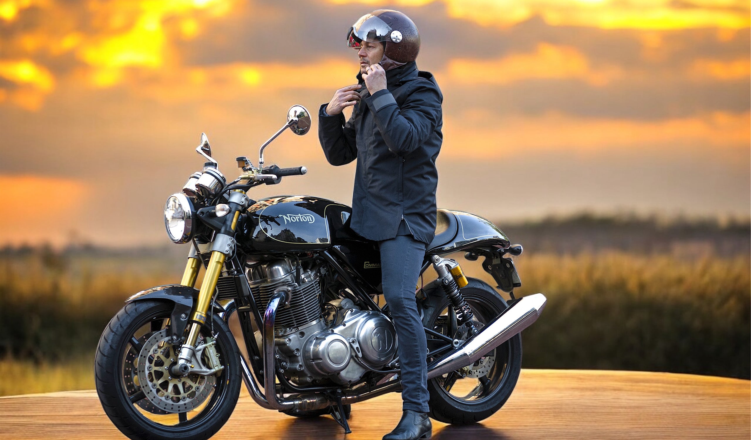 Parka V2 Vêtement technique élégant Moto