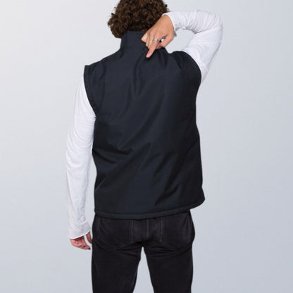 Veste anti couteau et pare-balles IIIA V007 VEST PARIS : style intemporel et résistant aux agressions vue de dos