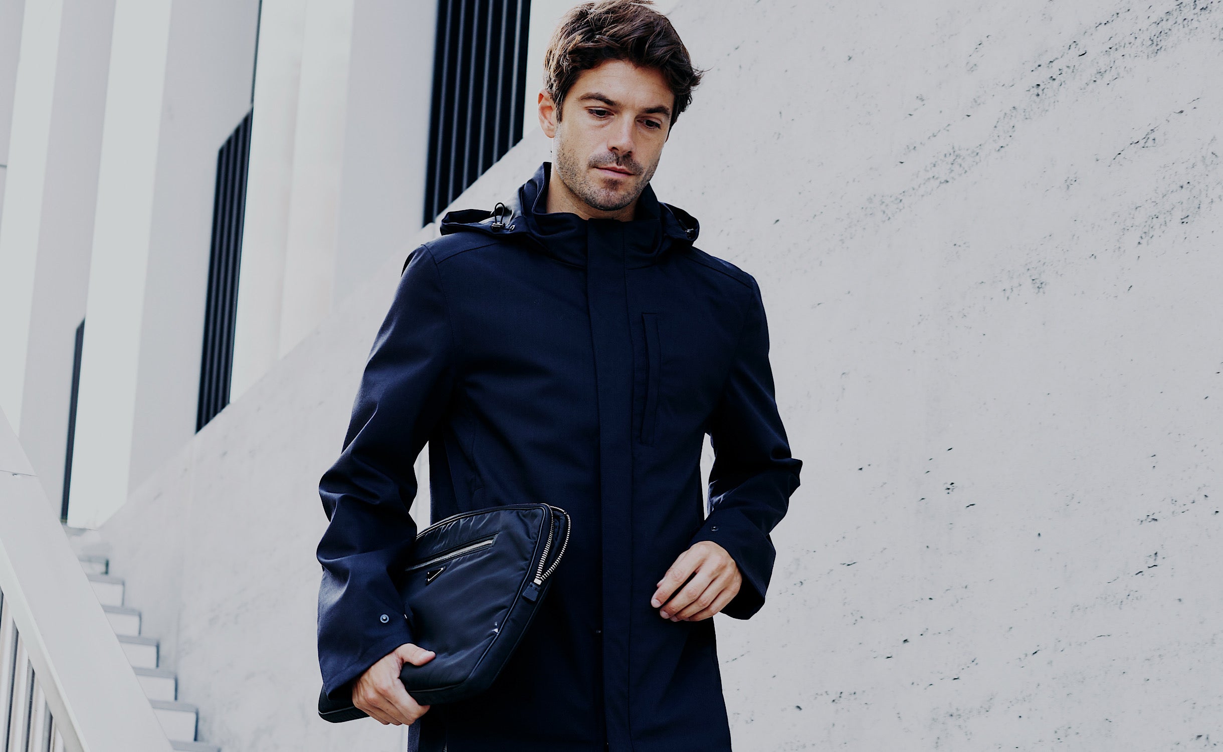 Vêtement technique élégant moto imperméable 