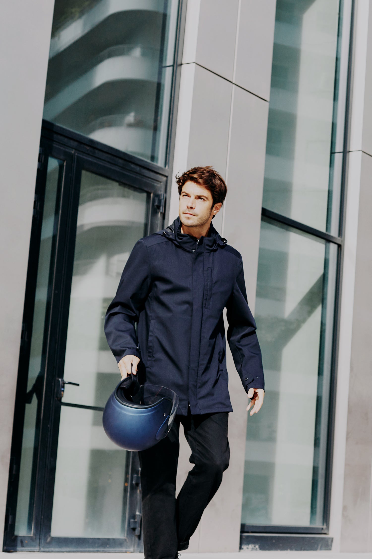 veste de protection moto imperméable chaude élégante et durable avec protections homologuée CE VEST PARIS