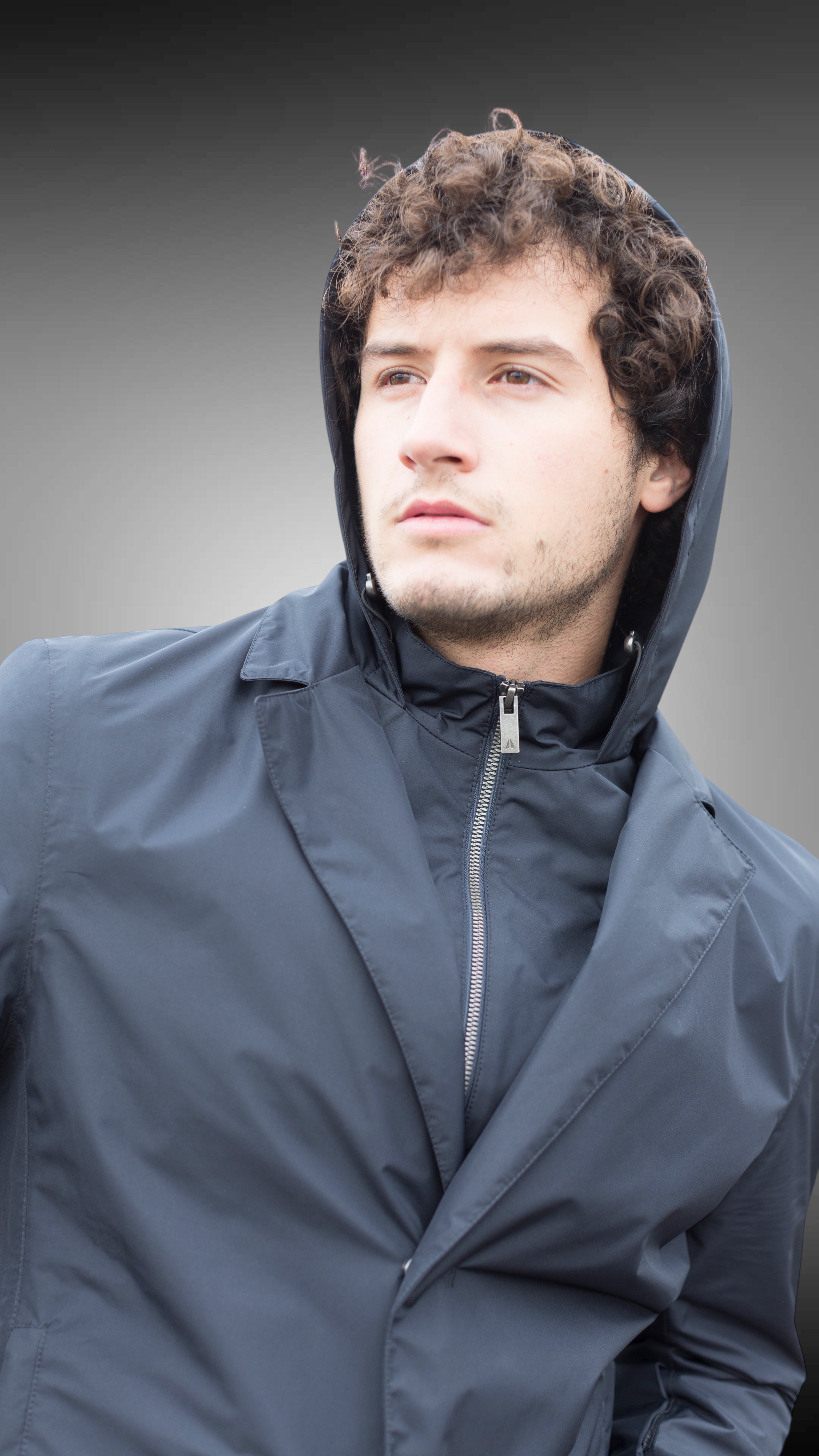 Veste moto urbaine imperméable V68-02 de VEST PARIS, protections moto normées CE 