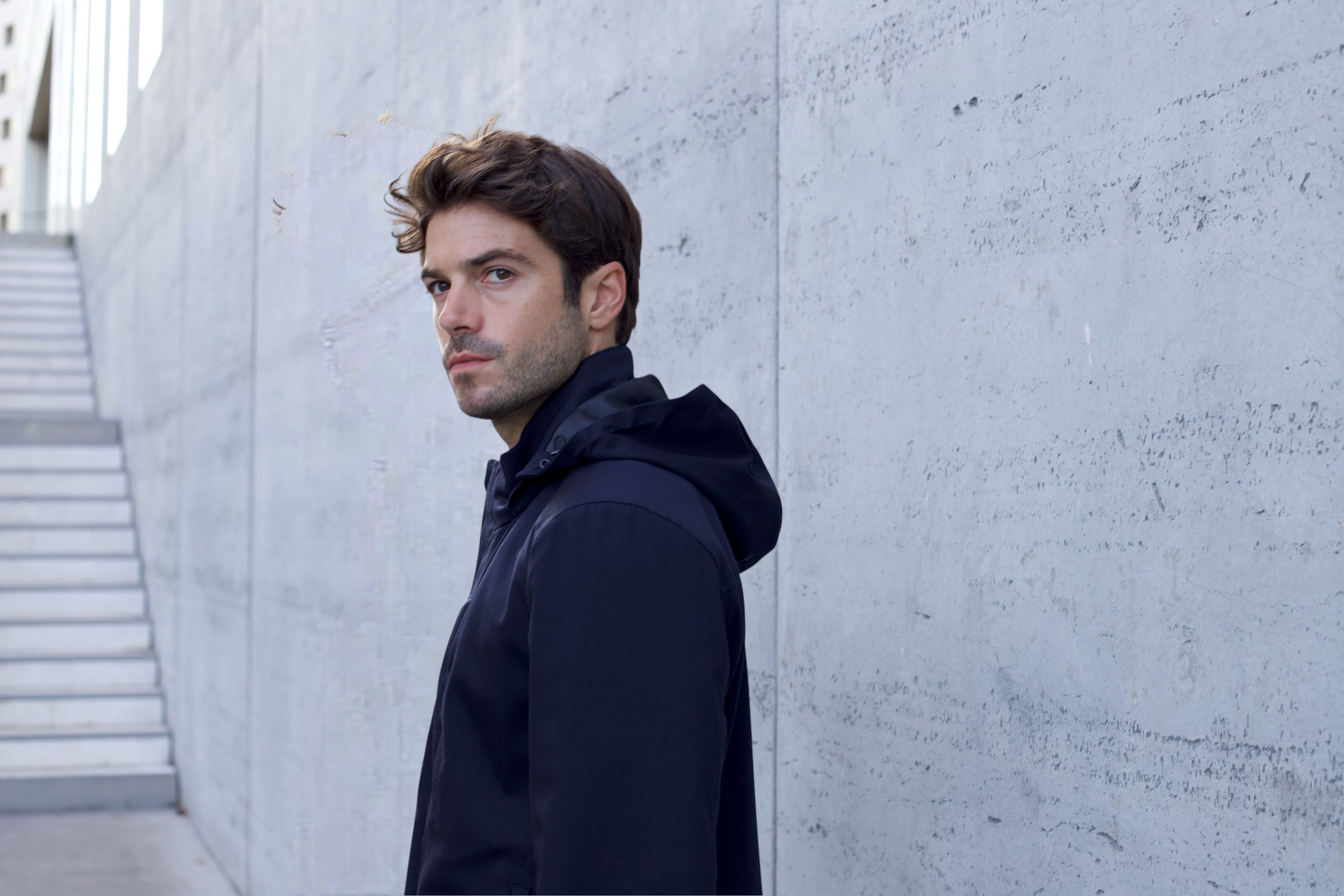 veste moto ville habillée VEST PARIS, avec protections homologuées 