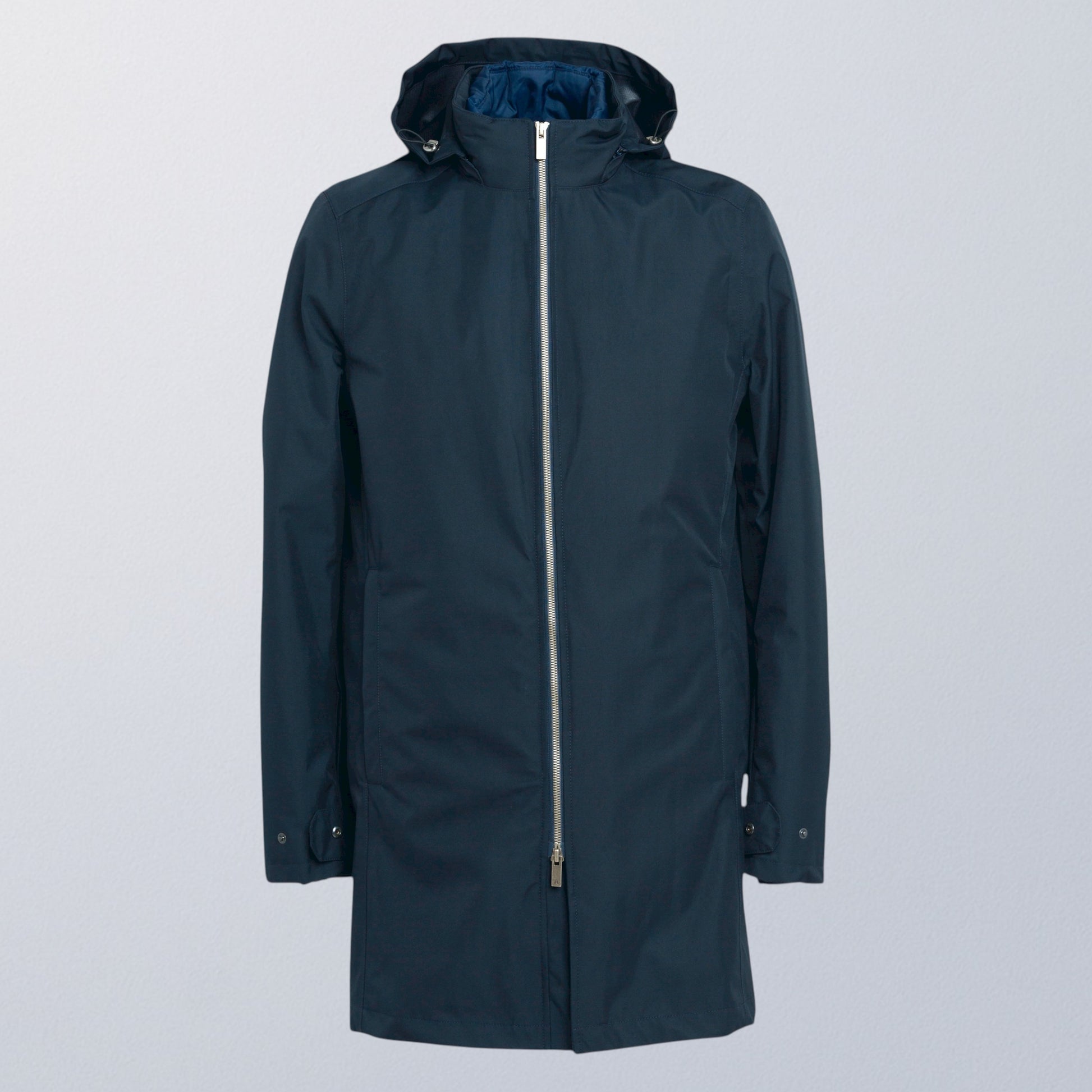 Veste moto imperméable hiver élégante avec protections homologuées V1 VEST PARIS pour porter avec un costume 