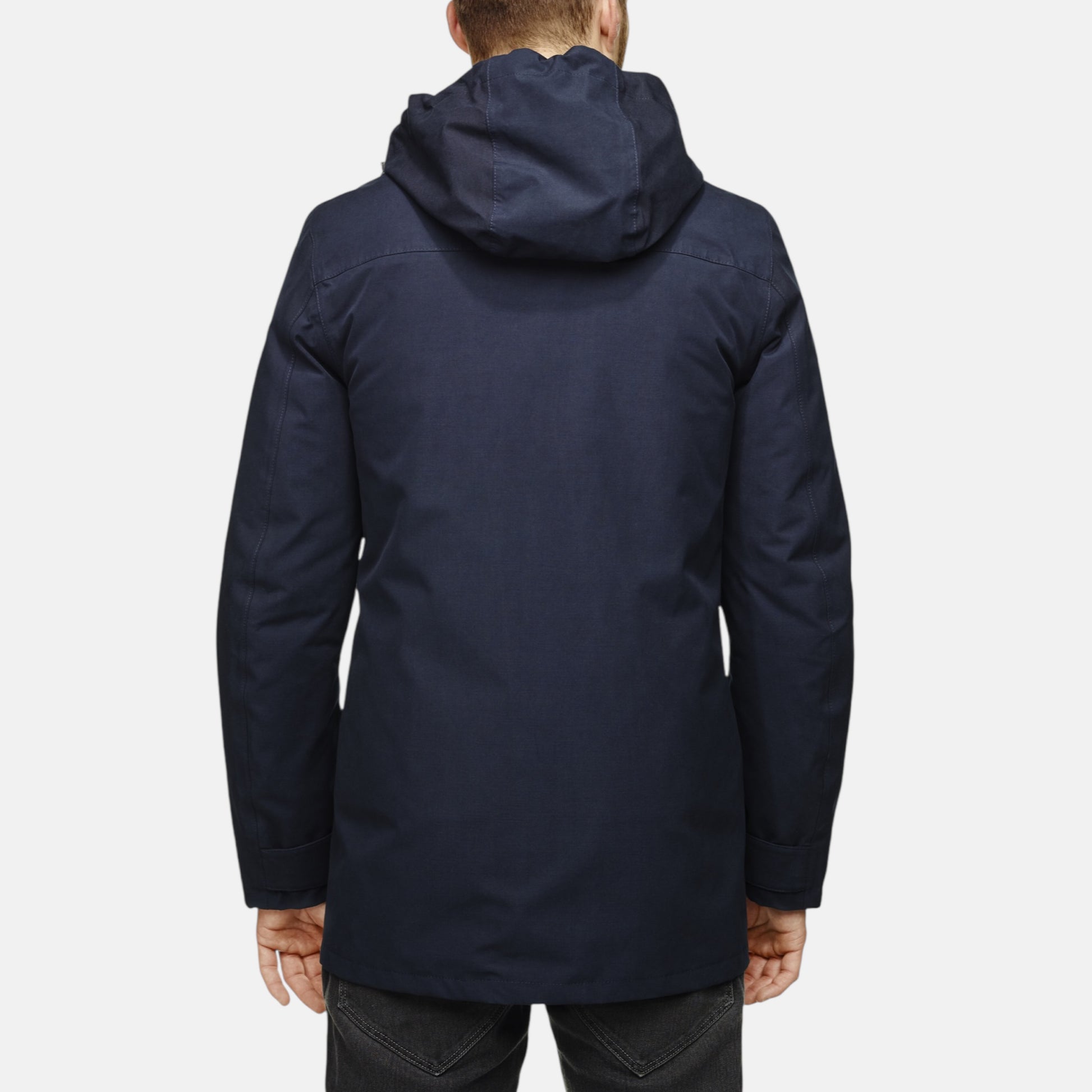 Parka moto imperméable hiver V2 VEST PARIS pour homme en costume, veste technique avec protection CE SAS TEC