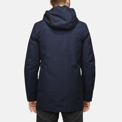 Parka moto imperméable hiver V2 VEST PARIS pour homme en costume, veste technique avec protection CE SAS TEC
