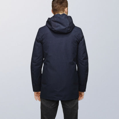 Parka moto imperméable hiver V2 VEST PARIS pour homme en costume, veste technique avec protection CE SAS TEC