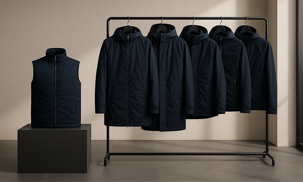 Veste moto pluie, chaude et élégante avec protection SAS TEC CE signée VEST PARIS