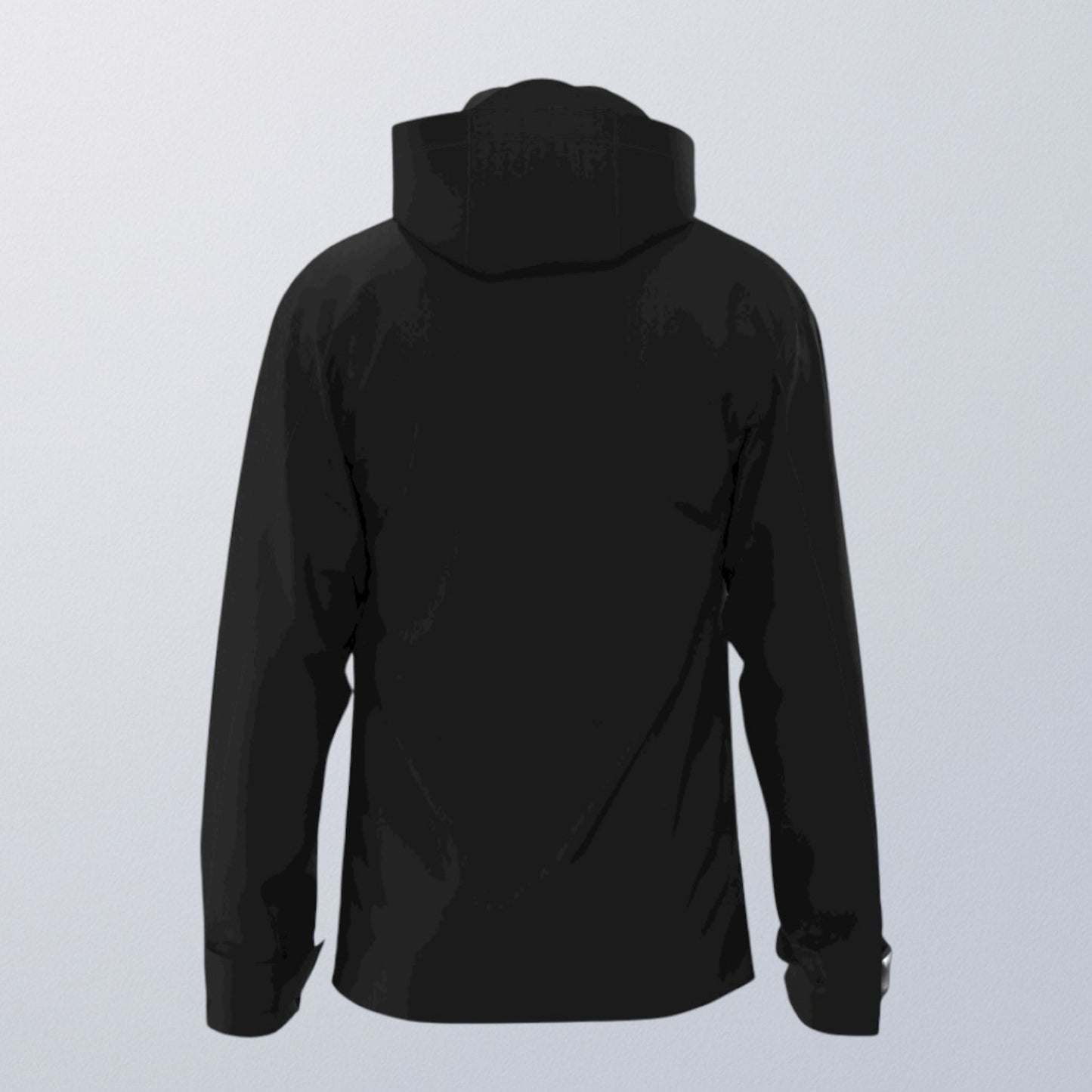 Veste moto imperméable urbaine V68-02 VEST PARIS, design costume noir et protections moto SAS TEC