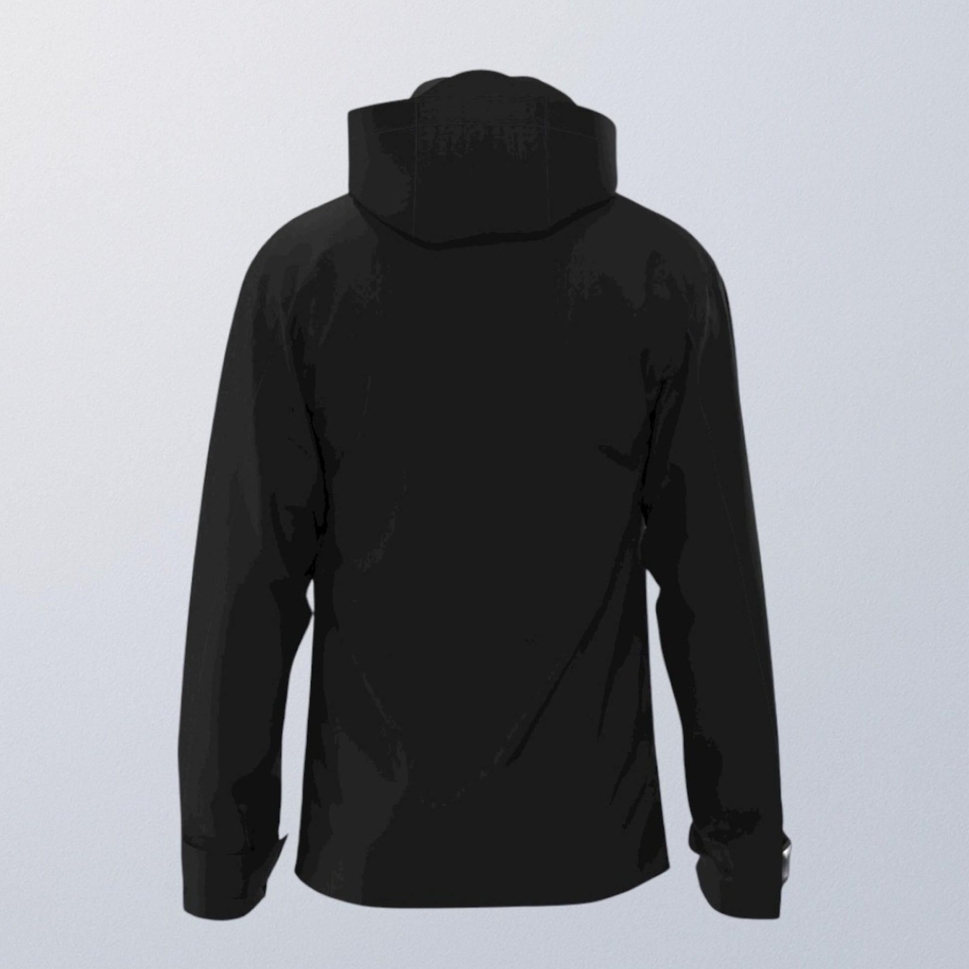 Veste moto imperméable urbaine V68-02 VEST PARIS, design costume noir et protections moto SAS TEC